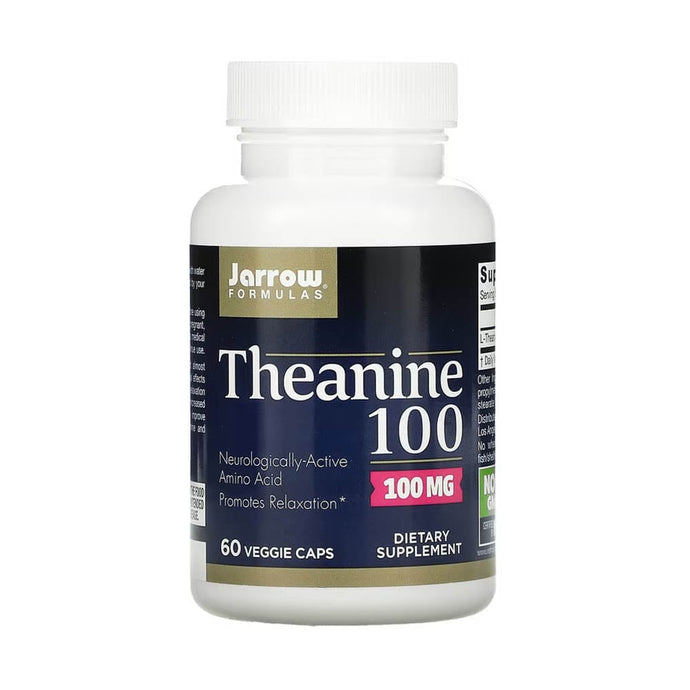 Theanine (L-Teanina), 100 mg, Jarrow Formulas, 60 capsule