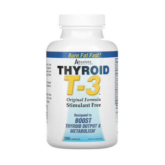 Thyroid T-3, Burn Fat Fast, Absolute Nutrition, 180 capsule