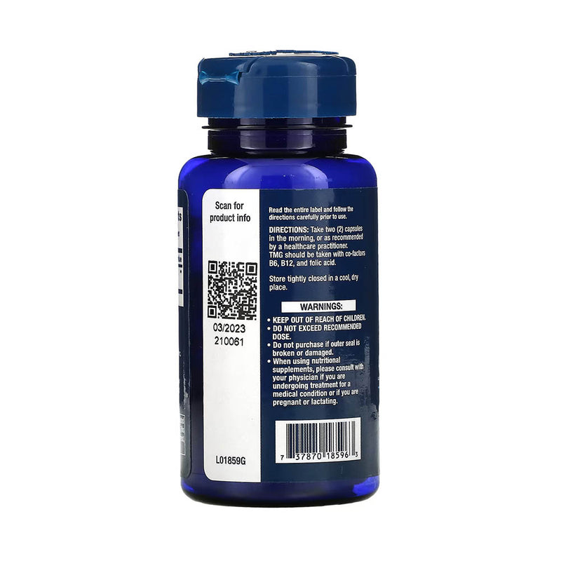 Încărcați imaginea în vizualizatorul Galerie, TMG, (Nivel de Homocisteina) 500 mg, Life Extension, 60 capsule lichide
