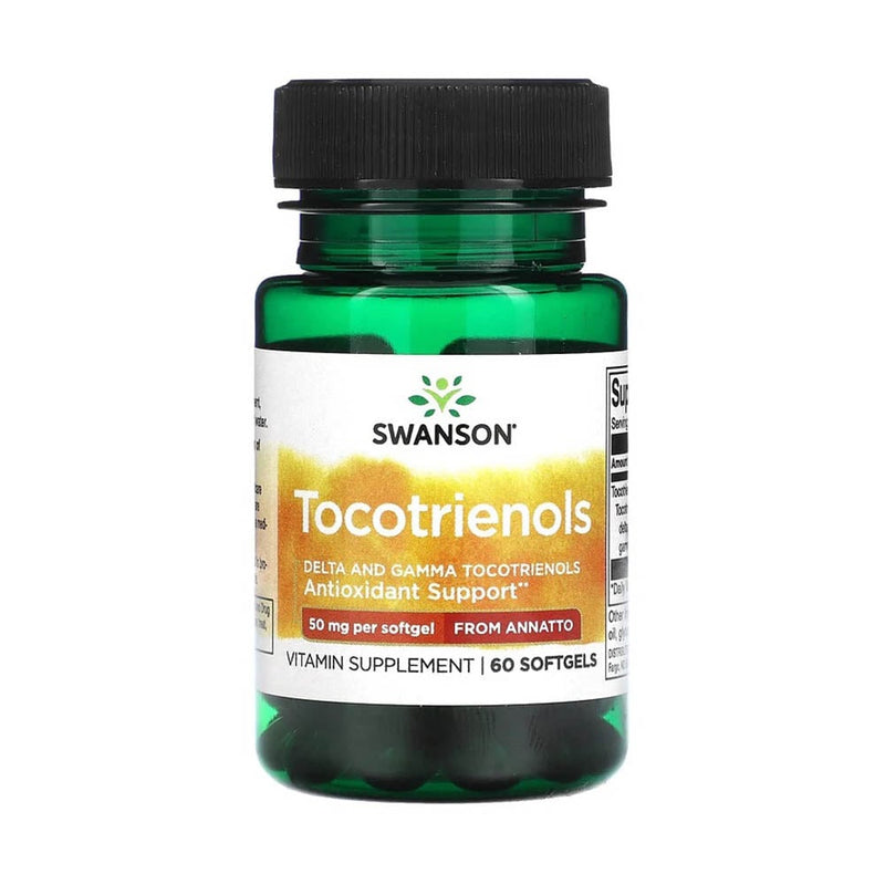 Încărcați imaginea în vizualizatorul Galerie, Tocotrienols from Annatto, 50 mg, Swanson, 60 softgels SWU526
