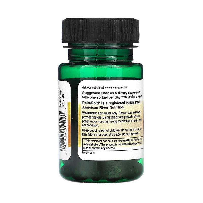 Încărcați imaginea în vizualizatorul Galerie, Tocotrienols from Annatto, 50 mg, Swanson, 60 softgels SWU526
