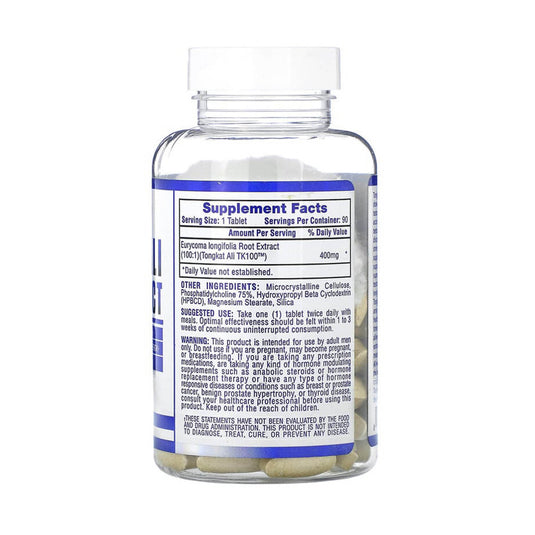 Tongkat Ali 100:1 Extract, 400 mg, Hi Tech Pharmaceuticals, 90 Tablete