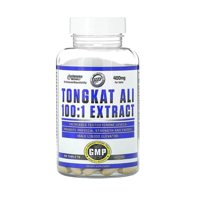 Tongkat Ali 100:1 Extract, 400 mg, Hi Tech Pharmaceuticals, 90 Tablete