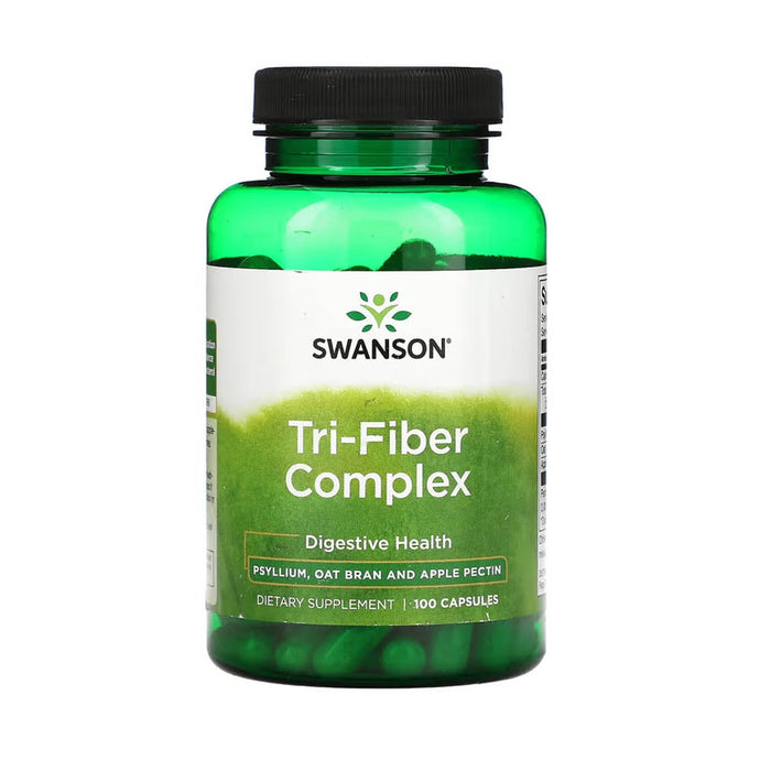 Tri-Fiber Complex (Sistemul Digestiv), Swanson, 100 capsule SW993