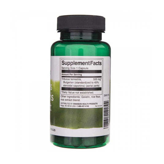 Tribulus Terrestris Extract, 500 mg, Swanson, 60 capsule SWH179