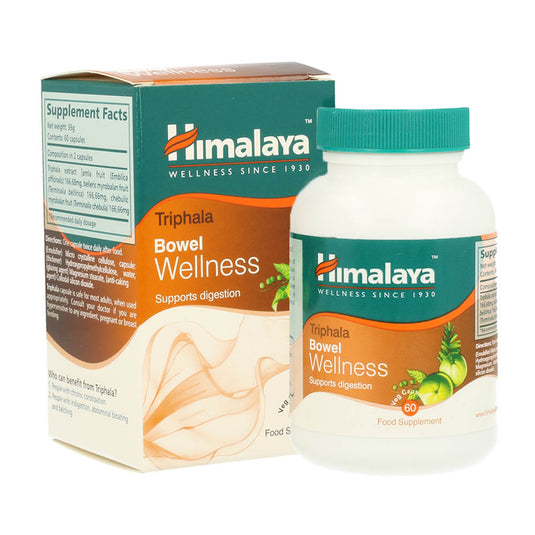 Triphala Bowel Wellness (Stomac si Intestin), Himalaya, 60 capsule