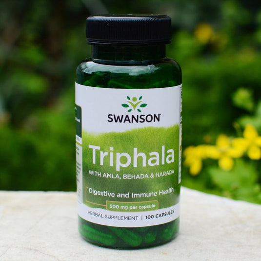 Triphala with Amla, Behada & Harada, 500 mg, Swanson, 100 capsule SW1039