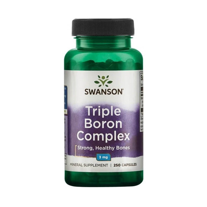 Triple Boron Complex, 3 mg, Swanson, 250 capsule SW599