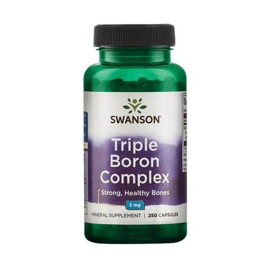 Triple Boron Complex, 3 mg, Swanson, 250 capsule SW599