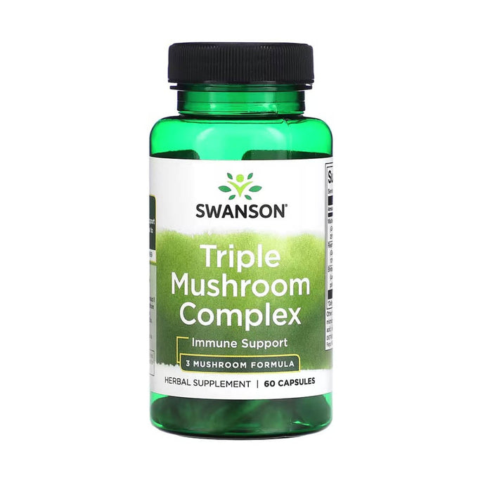 Triple Mushroom Complex Extract, Swanson, 60 capsule SWH168