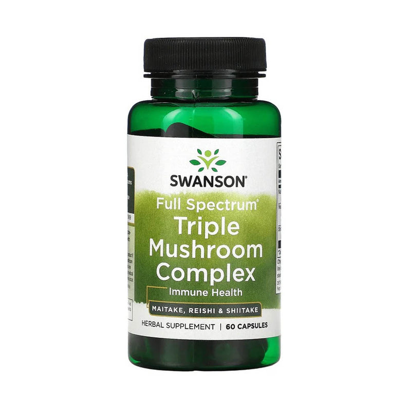 Încărcați imaginea în vizualizatorul Galerie, Triple Mushroom Complex, Swanson, 60 capsule SW1386

