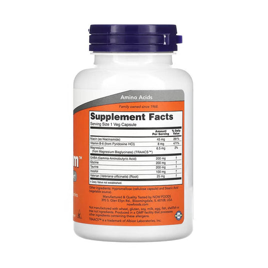 True Calm, Relaxare si Somn usor, Now Foods, 90 capsule