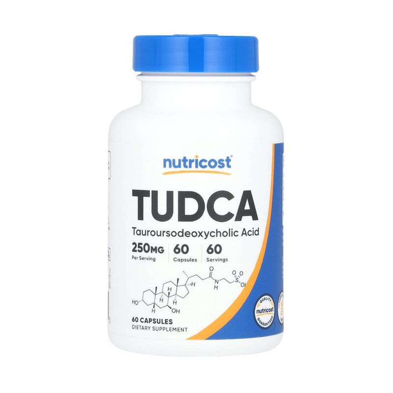 Încărcați imaginea în vizualizatorul Galerie, TUDCA (Acid Tauroursodeoxicolic), 250 mg, Nutricost, 30 capsule
