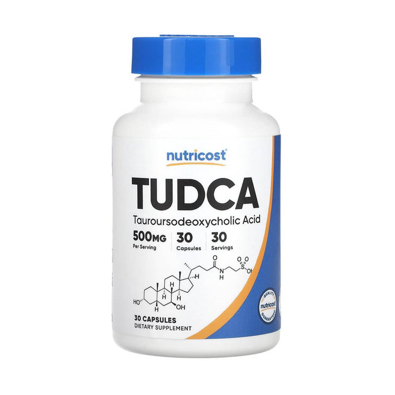 Încărcați imaginea în vizualizatorul Galerie, TUDCA (Acid Tauroursodeoxicolic), 250 mg, Nutricost, 30 capsule
