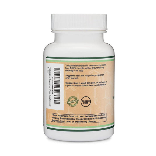 TUDCA, 500 mg, Double Wood Supplements, 60 capsule