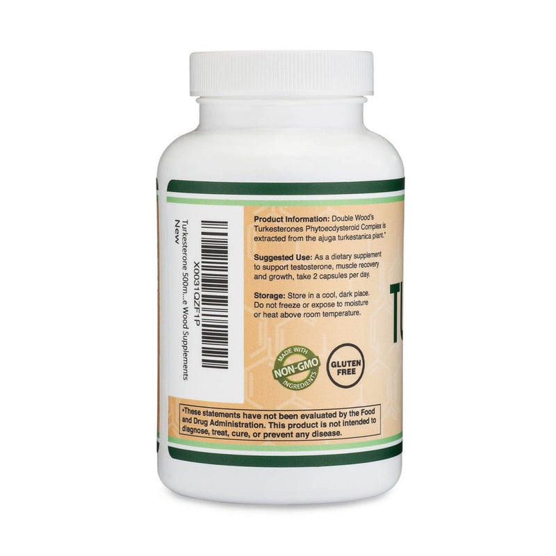 Încărcați imaginea în vizualizatorul Galerie, Turkesterone (Testosteron), 500 mg, Double Wood Supplements, 120 capsule
