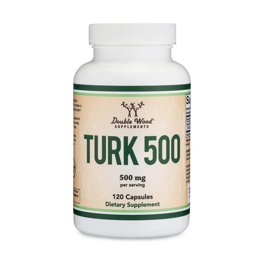 Turkesterone (Testosteron), 500 mg, Double Wood Supplements, 120 capsule