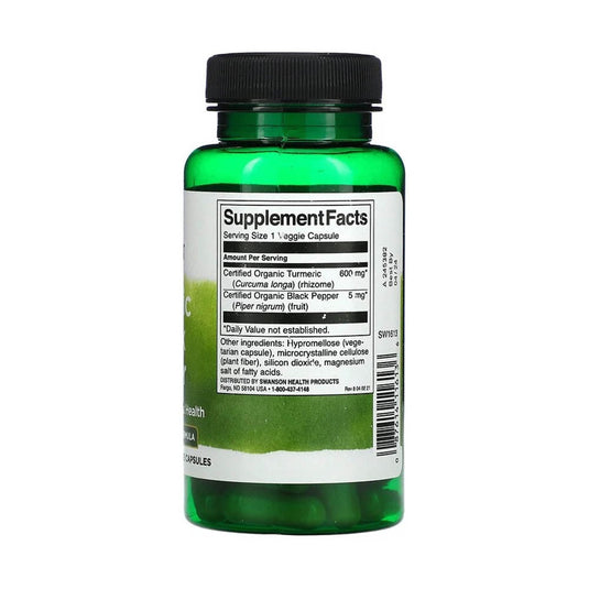 Turmeric & Black Pepper, Swanson, 60 capsule SW1613