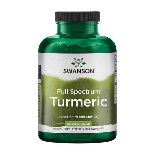 Turmeric (Curcuma Longa), 720mg, Swanson, 100 capsule SW940