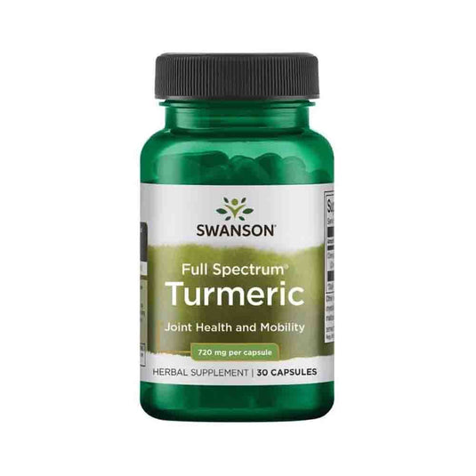 Turmeric (Curcuma Longa), 720mg, Swanson, 100 capsule SW940