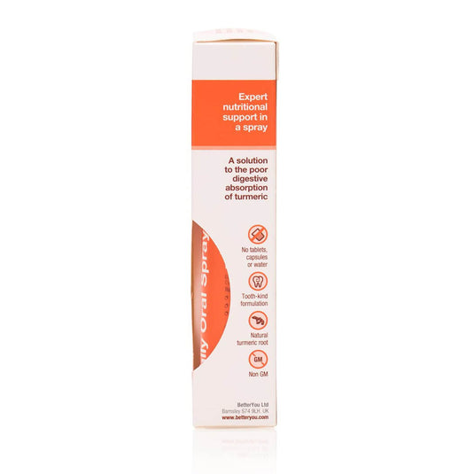 Turmeric Oral Spray (Curcumin), BetterYou, 25 ml