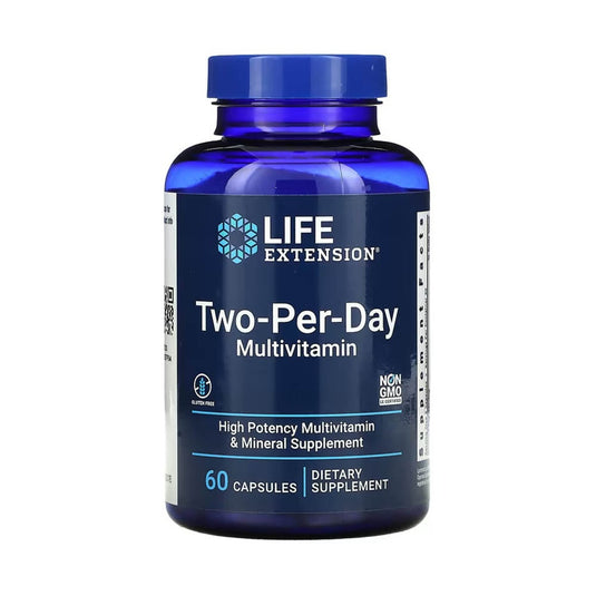 Two-Per-Day Multivitamin & Mineral, Life Extension, 60 capsule