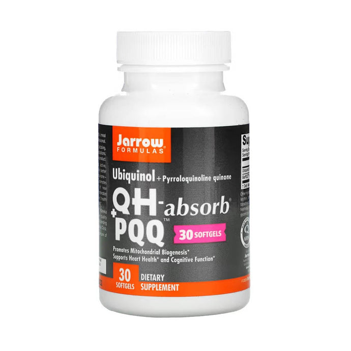 Ubiquinol, 100 mg QH-Absorb + PQQ 10 mg, Jarrow Formulas, 30 Softgels