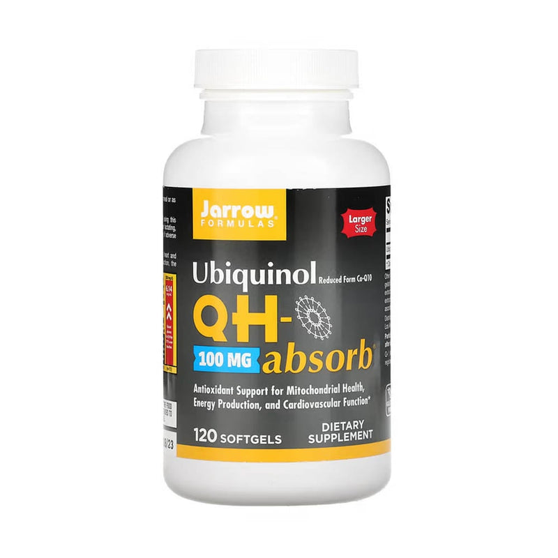 Încărcați imaginea în vizualizatorul Galerie, Ubiquinol, QH-Absorb, 100 mg, Jarrow Formulas, 60 softgels

