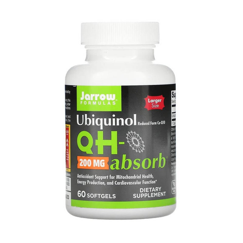 Încărcați imaginea în vizualizatorul Galerie, Ubiquinol, QH-Absorb, 100 mg, Jarrow Formulas, 60 softgels
