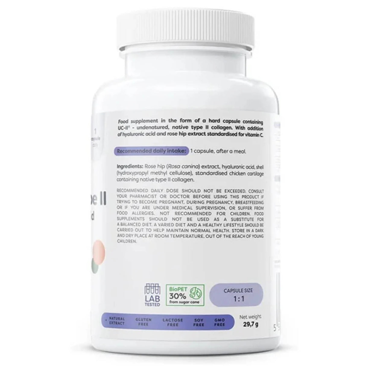 UC-II Collagen type II with hyaluronic acid, Osavi, 60 capsule