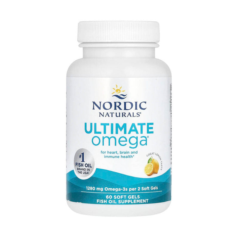 Încărcați imaginea în vizualizatorul Galerie, Ultimate Omega, 1280 mg, Nordic Naturals, 60 softgels
