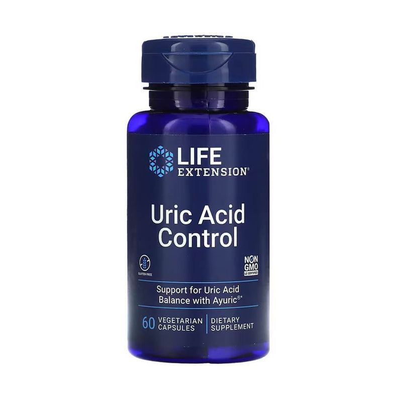 Încărcați imaginea în vizualizatorul Galerie, Uric Acid Control, (Ayurvedic), Life Extension, 60 capsule

