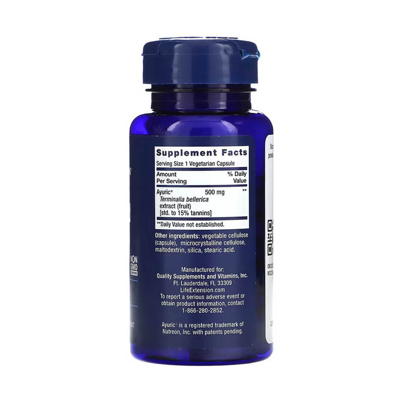 Încărcați imaginea în vizualizatorul Galerie, Uric Acid Control, (Ayurvedic), Life Extension, 60 capsule
