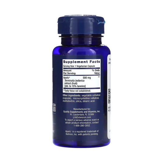 Uric Acid Control, (Ayurvedic), Life Extension, 60 capsule