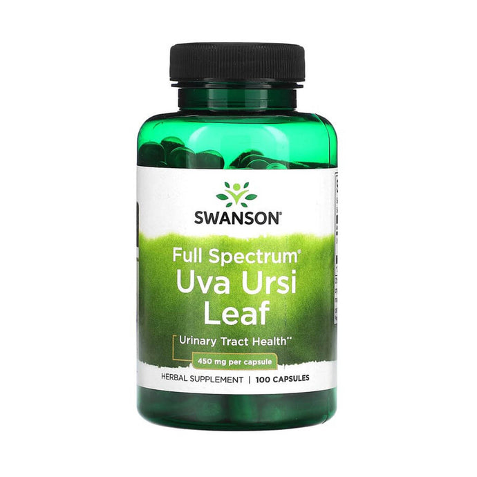 Uva Ursi Leaf (Strugurii Ursului), 450 mg, Swanson, 100 capsule SW971