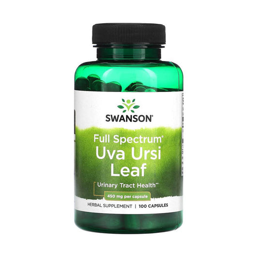 Uva Ursi Leaf (Strugurii Ursului), 450 mg, Swanson, 100 capsule SW971