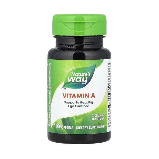 Vitamin A, 3000 mcg, Nature's Way, 100 softgels