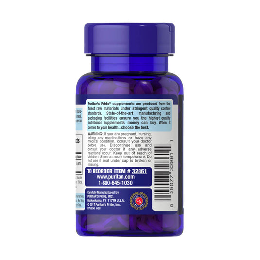 Vitamin B-12, Metilcobalamina, 1000 mcg, Puritan's Pride, 30 tablete