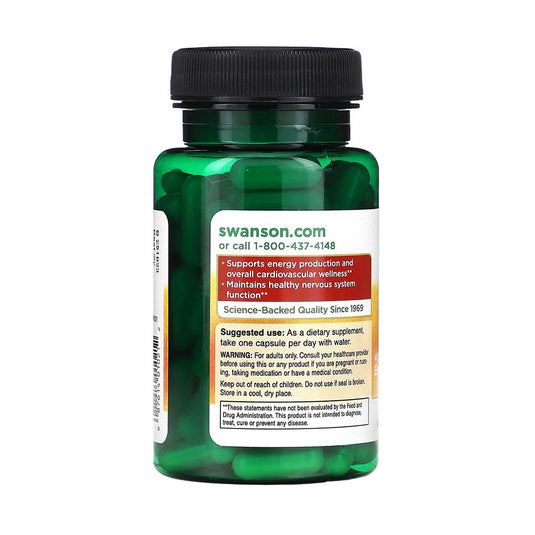 Vitamin B-6 (Pyridoxine), 100mg, Swanson, 100 capsule SW021