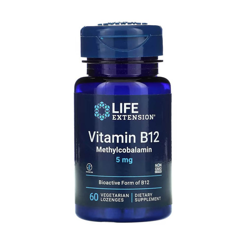Încărcați imaginea în vizualizatorul Galerie, Vitamin B12 Methylcobalamin, 1000 mcg, Life Extension, 60 drajeuri
