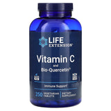 Vitamin C and Bio-Quercetin, Life Extension, 250 tablete