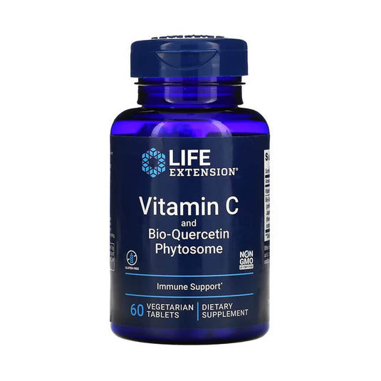 Vitamin C and Bio-Quercetin, Life Extension, 60 tablete