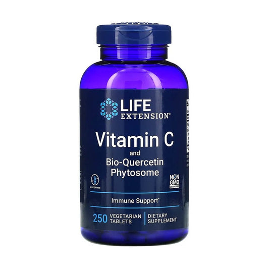 Vitamin C and Bio-Quercetin, Life Extension, 60 tablete
