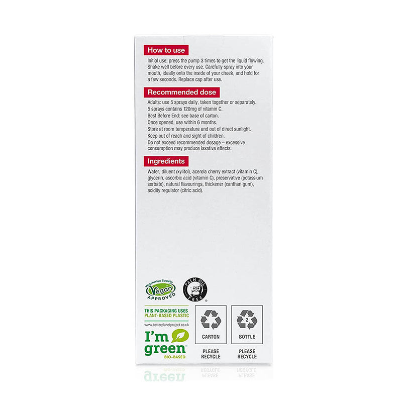 Încărcați imaginea în vizualizatorul Galerie, Vitamin C Daily Oral Spray, BetterYou, 50 ml
