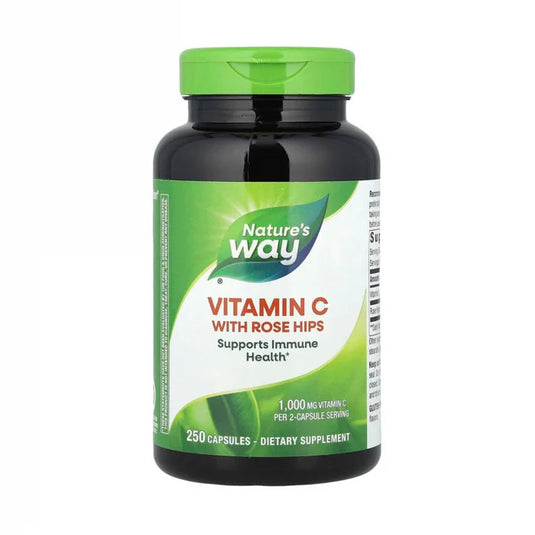Vitamin C with Rose Hips, Nature's Way, 250 Capsule