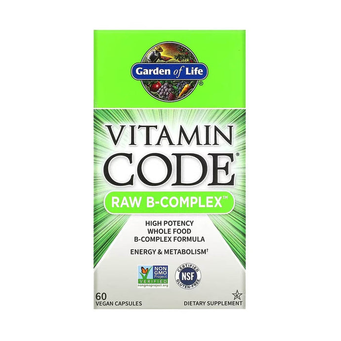 Vitamin Code, RAW B-Complex, Garden of Life, 60 capsule