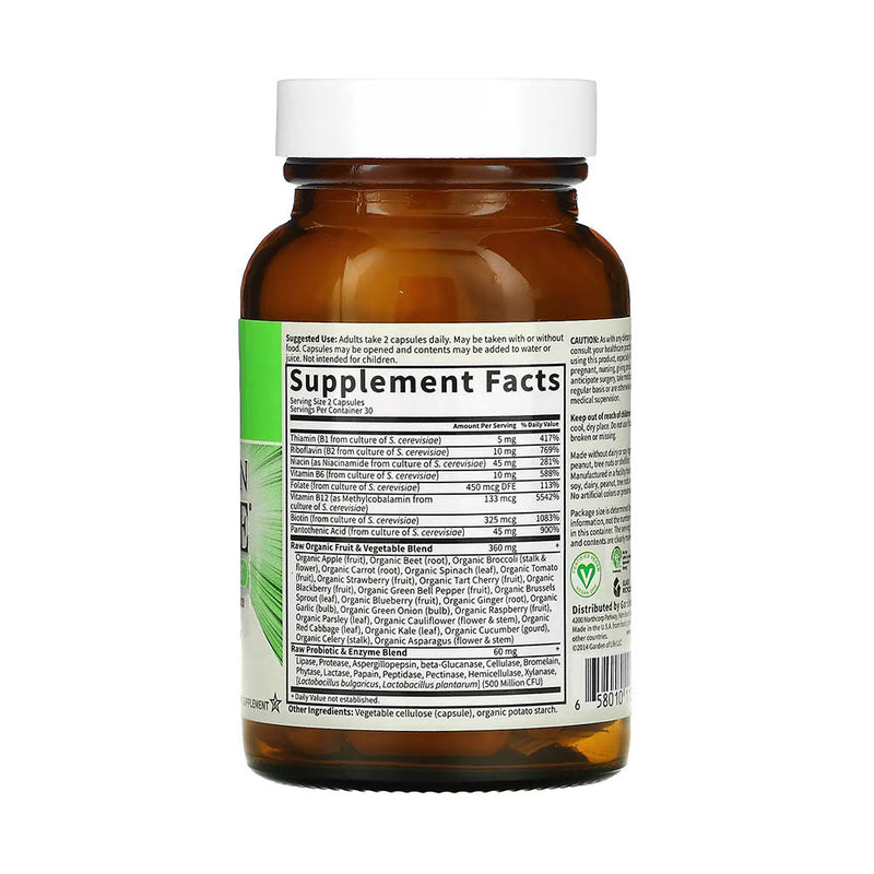 Încărcați imaginea în vizualizatorul Galerie, Vitamin Code, RAW B-Complex, Garden of Life, 60 capsule
