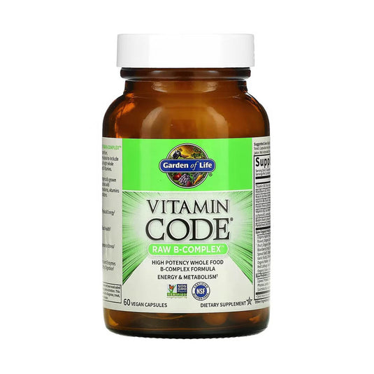Vitamin Code, RAW B-Complex, Garden of Life, 60 capsule