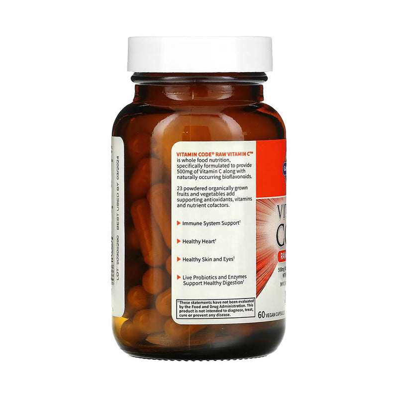 Încărcați imaginea în vizualizatorul Galerie, Vitamin Code, RAW Vitamin C, Garden of Life, 60 capsule

