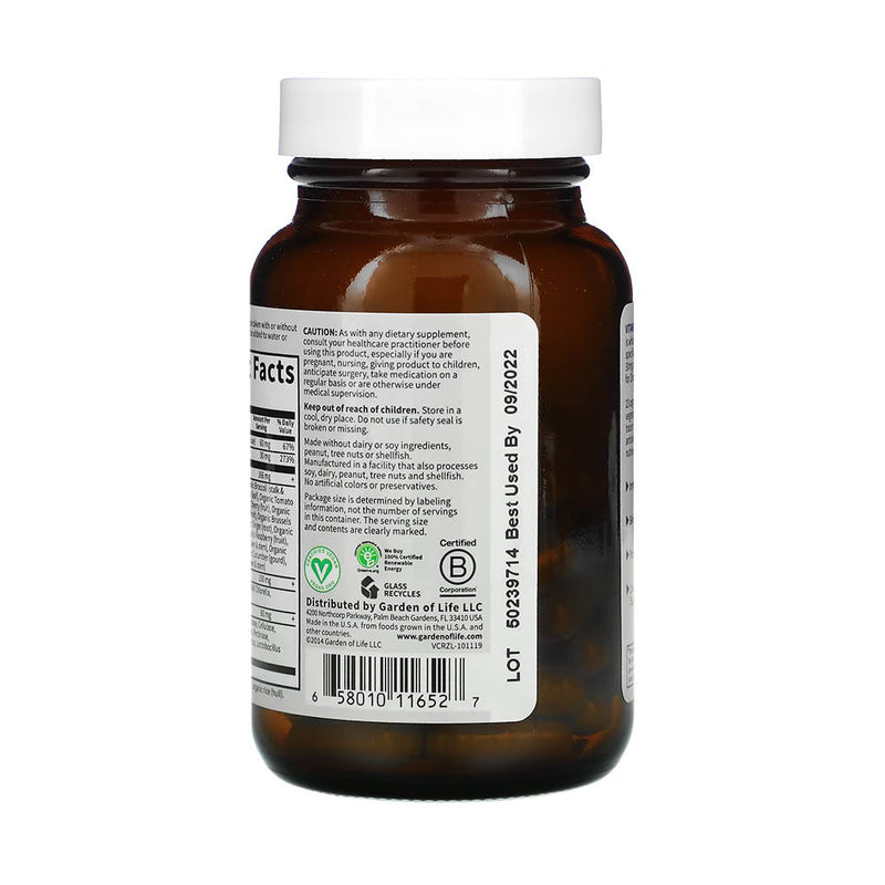 Încărcați imaginea în vizualizatorul Galerie, Vitamin Code, RAW Zinc, Garden of Life, 60 capsule
